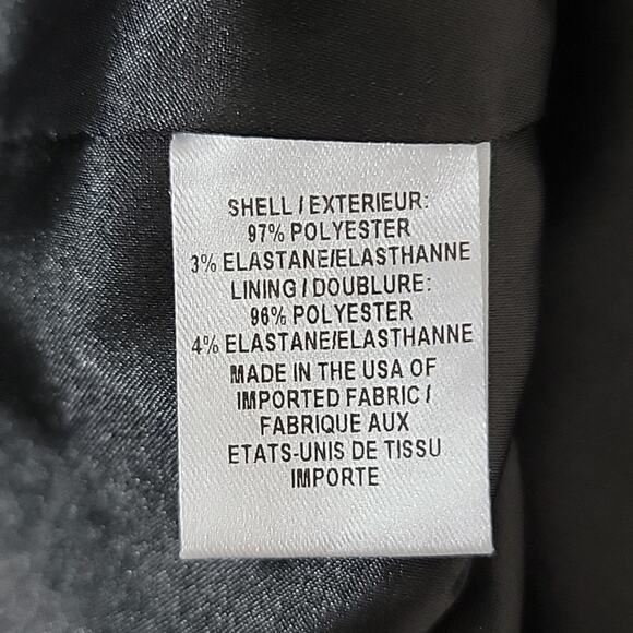 Milly Minis Animal Print Zebra Stripes Silver Sequins Black Velvet Mini Skirt 8 - Picture 12 of 13